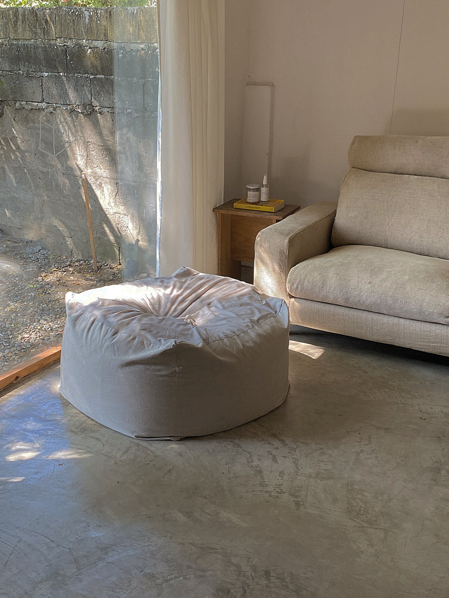 muji bean bag cover (gray) - Main Image