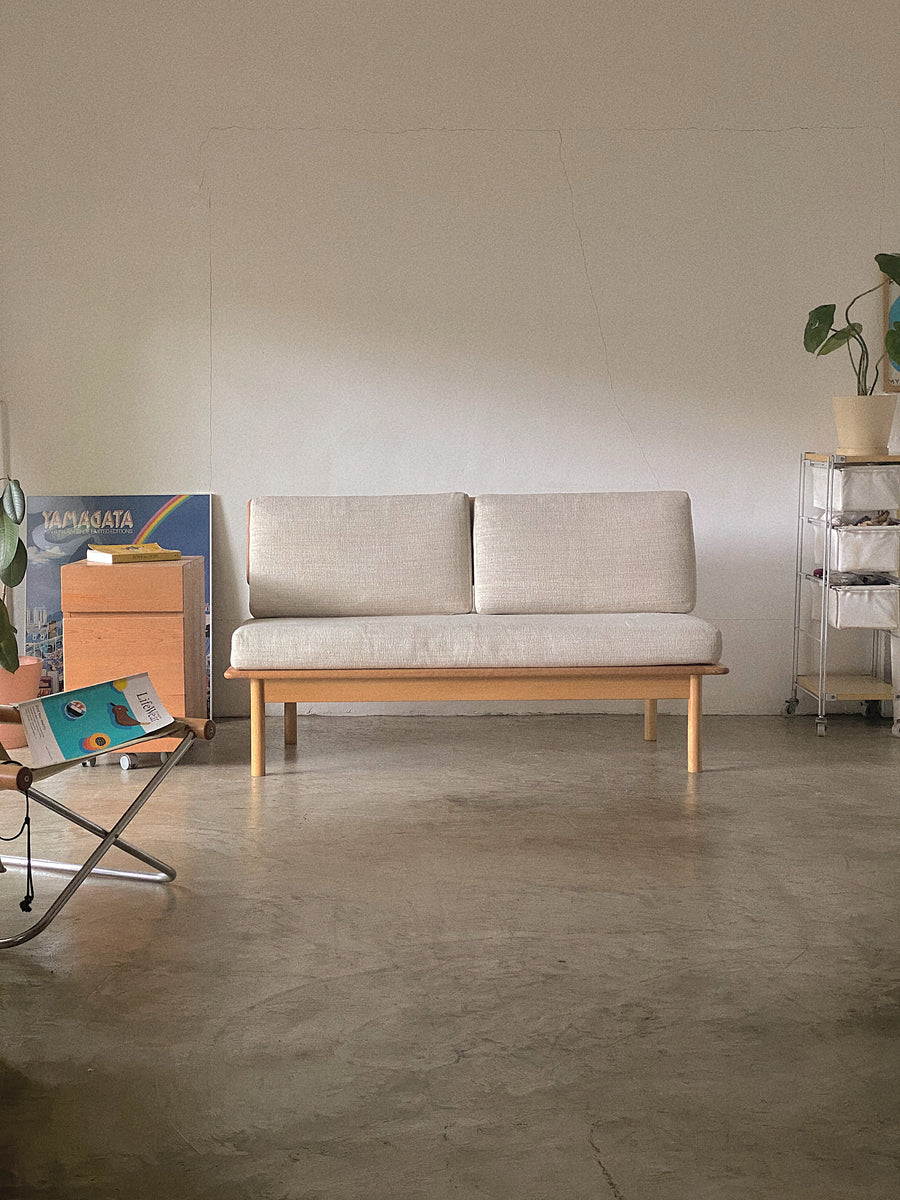 SOFA AUROS2　NITORI Nitori 2 Seater Oak Sofa – Burt Select Shop