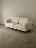 Muji Urethane Pocket Coil Sofa (White)