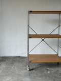 Muji 3- Tier Stainless Unit Shelf Set w/ Wheels