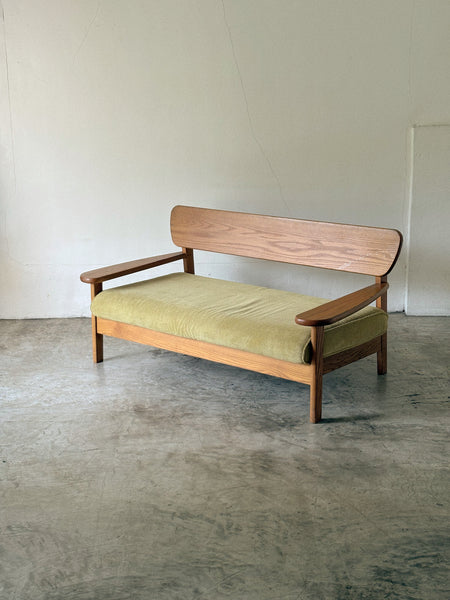 Karimoku 2 Seater Solid Wood Sofa