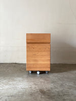 muji wooden desk cabinet