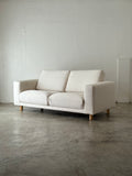 Muji Urethane Pocket Coil Sofa (White)