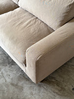 Muji 2.5 Seater Feather Pocket Coil Sofa (Gray)