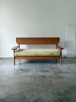 Karimoku 2 Seater Solid Wood Sofa