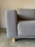 Muji 2 Seater Feather Pocket Coil Sofa (Gray)