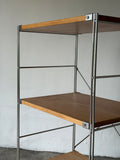 Muji 3- Tier Stainless Unit Shelf Set w/ Wheels