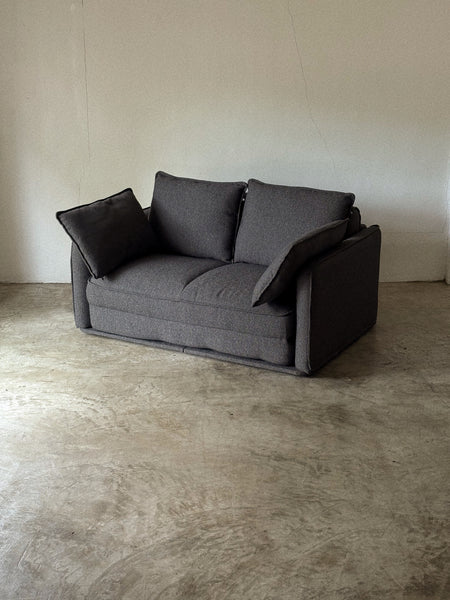 Koala Cushy 2 Seater Sofabed - Semi-double (Charcoal Gray)