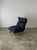 Muji High Back Reclining Chair (Denim)