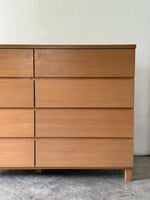 Muji Oak Wooden Drawers w/ Legs (Wide)