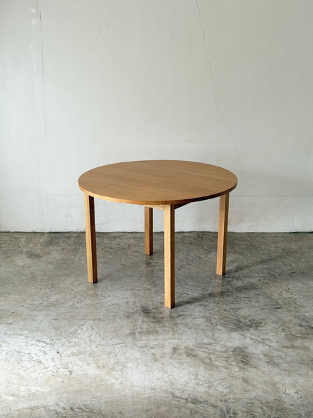 Muji Ash Wooden Round Table