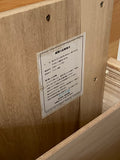 muji wooden desk cabinet