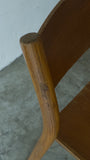 Muji Oak Round Dining Chair