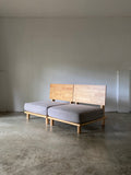 fine kagu lounging sofa