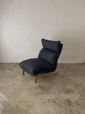 Muji High Back Reclining Chair (Denim)