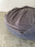 muji bean bag + cover (stripes gray)