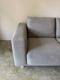 Muji 2 Seater Feather Pocket Coil Sofa (Gray)