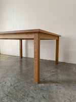 ichiko solid oak living dining table