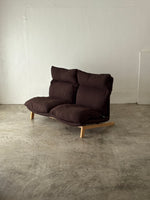 Muji 2 Seater High Back Reclining Chair w/ Ottoman