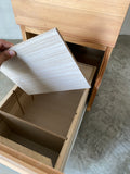 muji wooden desk cabinet