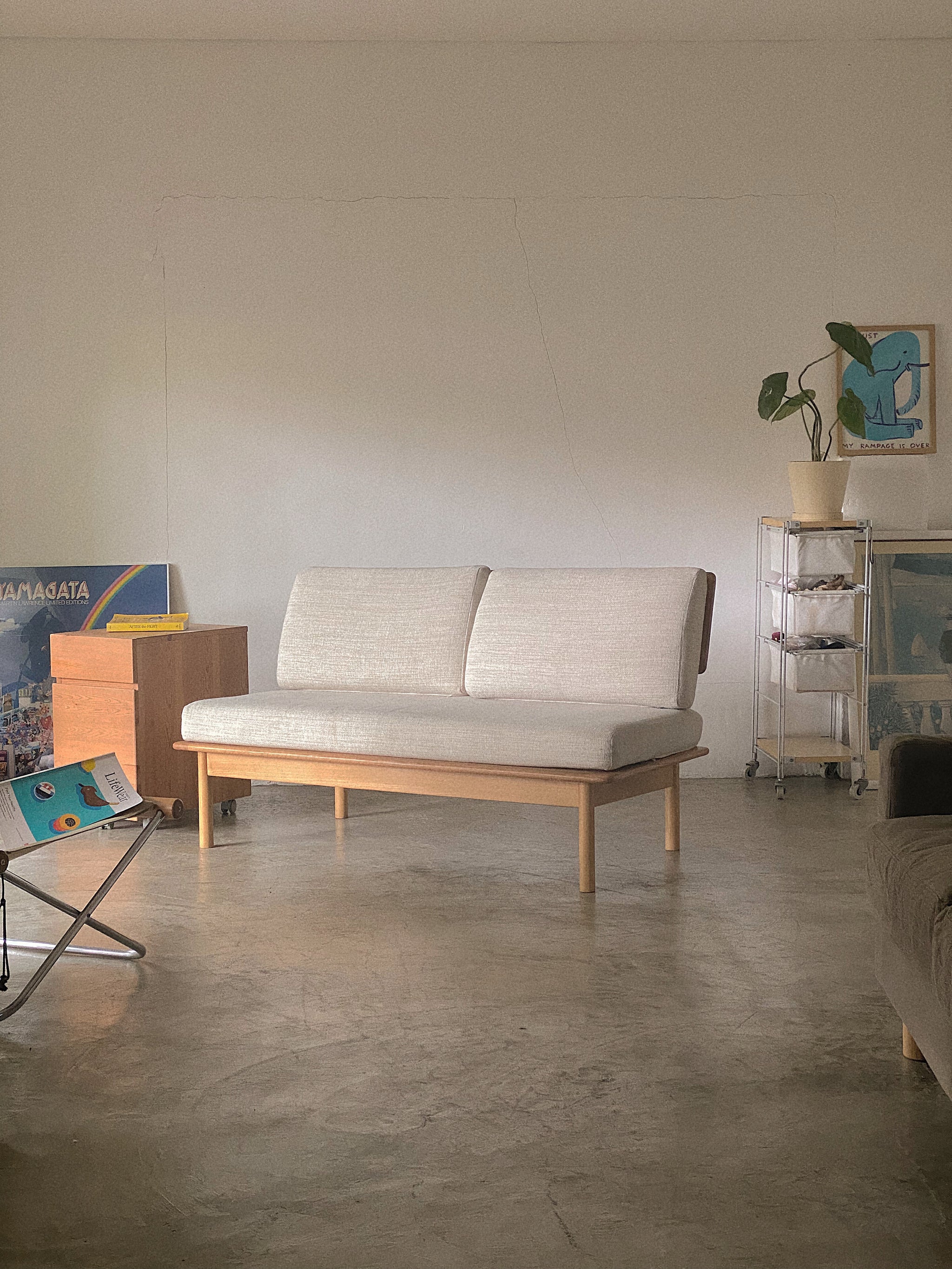 SOFA AUROS2　NITORI Nitori 2 Seater Oak Sofa – Burt Select Shop
