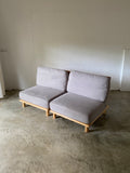 fine kagu lounging sofa