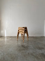 authentic akita mokko stool (per piece)