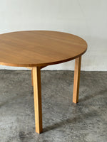 Muji Ash Wooden Round Table