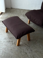 Muji 2 Seater High Back Reclining Chair w/ Ottoman