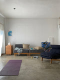 Muji High Back Reclining Chair (Denim)