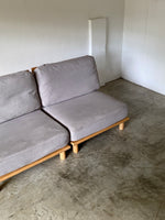 fine kagu lounging sofa