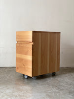 muji wooden desk cabinet