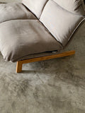 Muji 2 Seater High Back Reclining Chair w/ Ottoman