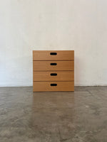 muji stacking chest drawers 4 tier