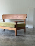 Karimoku 2 Seater Solid Wood Sofa