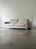 Muji 2.5 Seater Feather Pocket Coil Sofa (Gray)