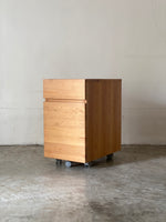 muji wooden desk cabinet