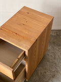 muji wooden desk cabinet