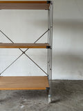 Muji 3- Tier Stainless Unit Shelf Set w/ Wheels