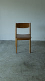 Muji Oak Round Dining Chair