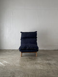 Muji High Back Reclining Chair (Denim)