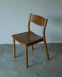 Muji Oak Round Dining Chair
