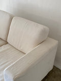 muji two seater urethane sofa