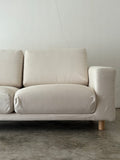 Muji Urethane Pocket Coil Sofa (White)