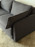 Koala Cushy 3 Seater Sofabed -  Queen (Charcoal Gray)