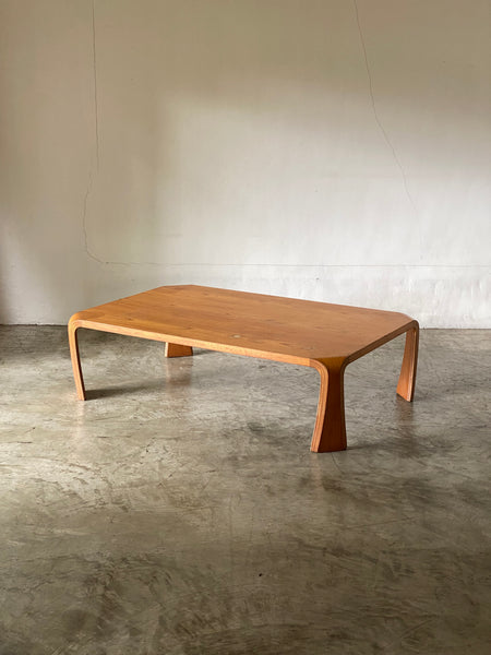 1960 tendo mokko by saburo inui coffee table (oak)