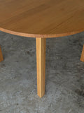 Muji Ash Wooden Round Table