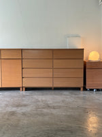 Muji Oak Wooden Drawers w/ Legs (Wide)