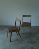 Authentic Karf | Trunk K-Chair Oak Set of 2