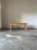 muji solid ash wood low table